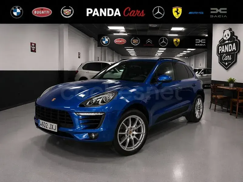 Usado Porsche Macan S 340 CV (250 kW) 2017 Azul SUV