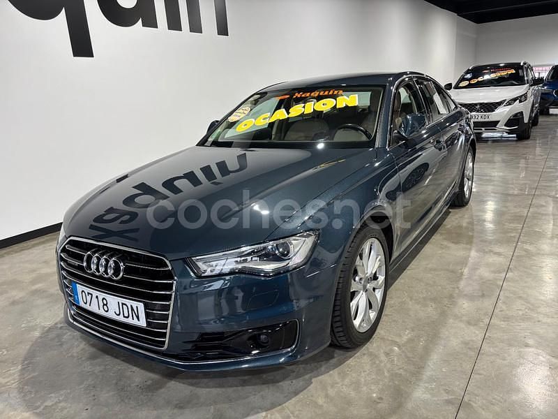Gris / plata Usado 2015 Audi A6 Advanced Berlina | 22.999 € (Un poco caro) - Imagen 1/4