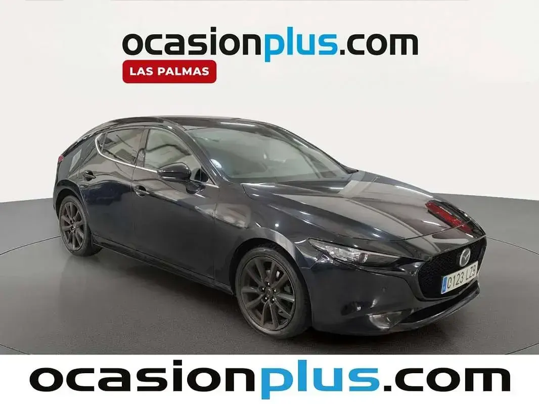 Usado Mazda 3 Homura-Line 122 CV (89 kW) 2022 Negro Utilitario