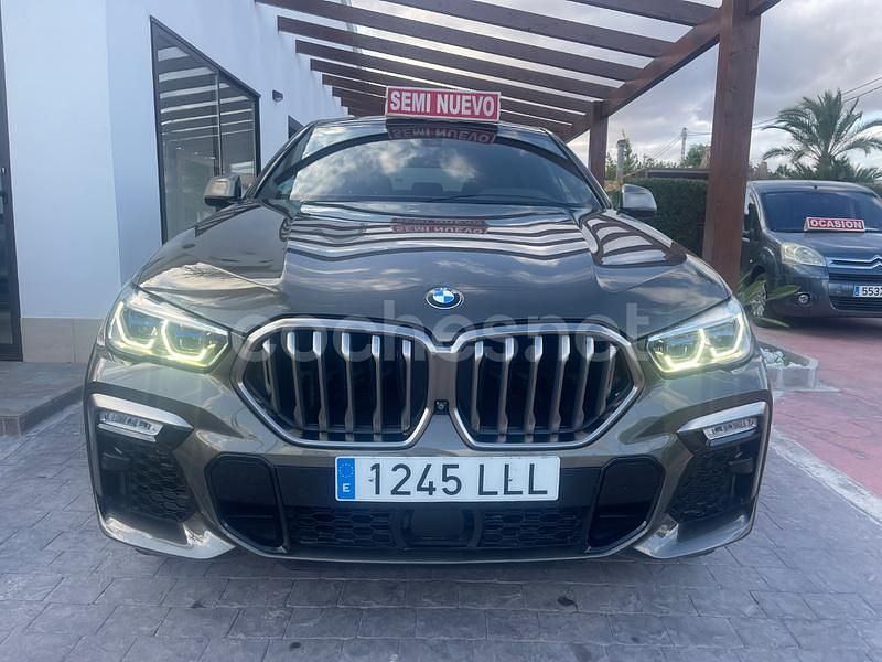 Verde Usado 2020 BMW X6 M50 SUV | 55.000 € - Imagen 1/4