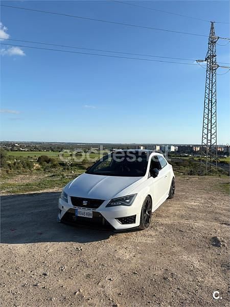 Usado Seat Leon SC FR 150 CV (110 kW) 2017 Blanco Utilitario