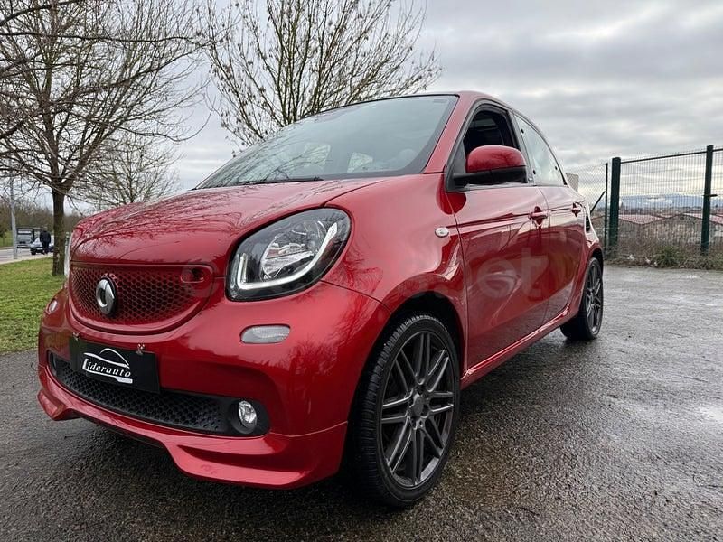 Usado Smart ForFour Brabus 109 CV (80 kW) 2017 Granate Utilitario