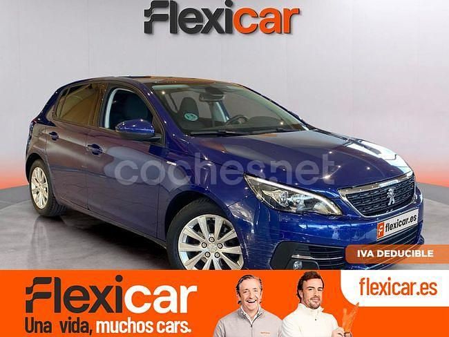 Azul Usado 2020 Peugeot 308 Style Berlina | 10.690 € (Caro) - Imagen 1/4