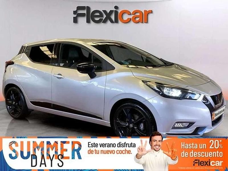 Gris Usado 2022 Nissan Micra Utilitario | 11.590 € (Buen precio) - Imagen 1/4