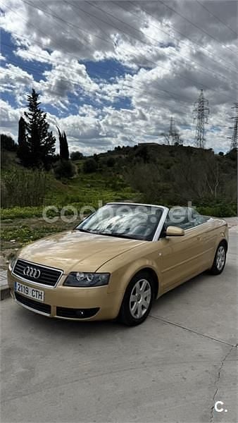 Usado Audi A4 Cabriolet 163 CV (119 kW) 2004 Amarillo Descapotable
