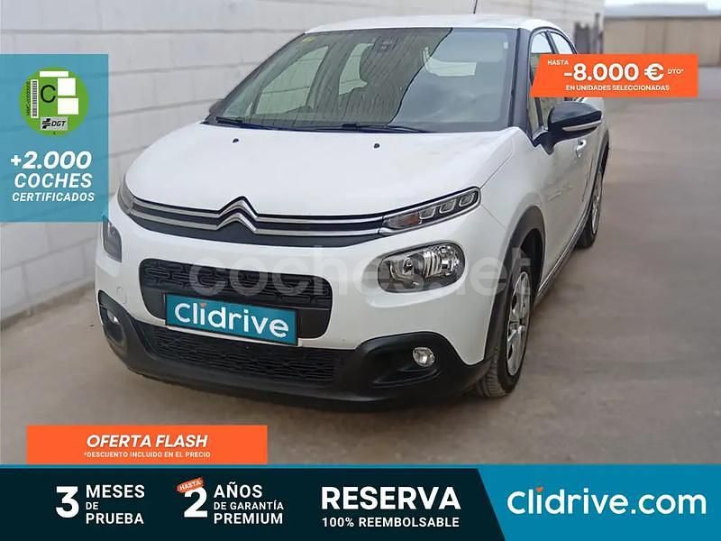 Blanco Usado 2019 Citroën C3 Live Utilitario | 7290 € (Super precio) - Imagen 1/4