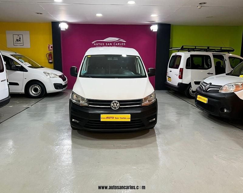 Usado VW Caddy 75 CV (55 kW) 2017 Blanco Monovolumen