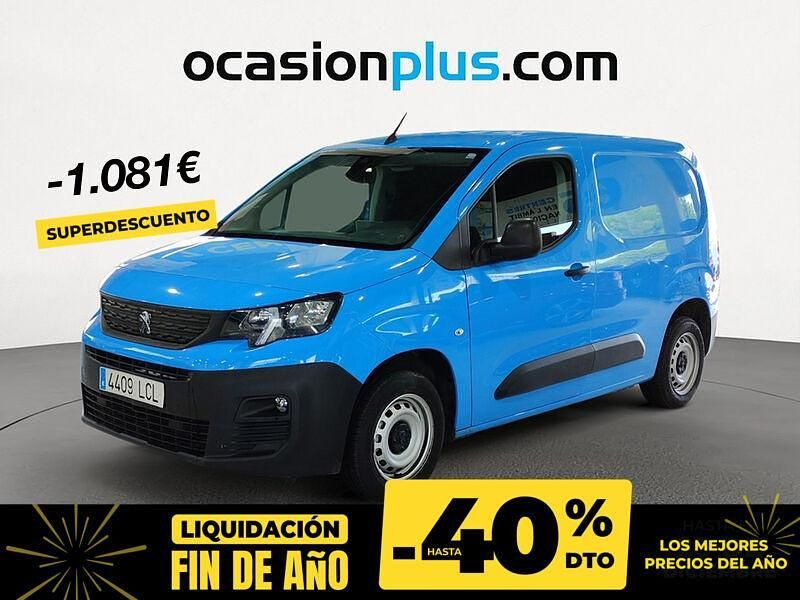 Azul Usado 2019 Peugeot Partner Monovolumen | 11.900 € - Imagen 1/4