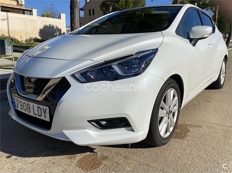 Blanco Usado 2020 Nissan Micra Acenta Berlina | 11.500 € (Buen precio) - Imagen 1/4