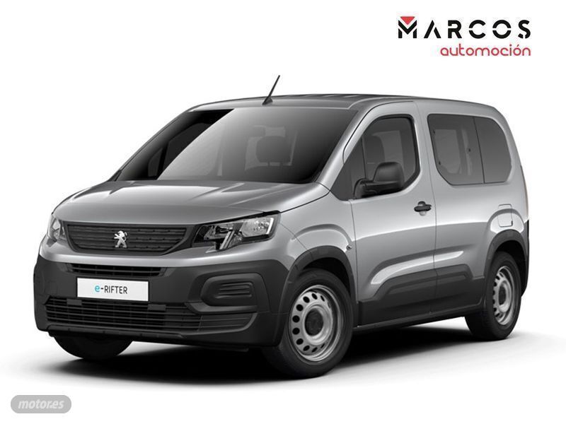 Gris Usado 2023 Peugeot e-Rifter Active Monovolumen | 21.400 € (Super precio) - Imagen 1/4