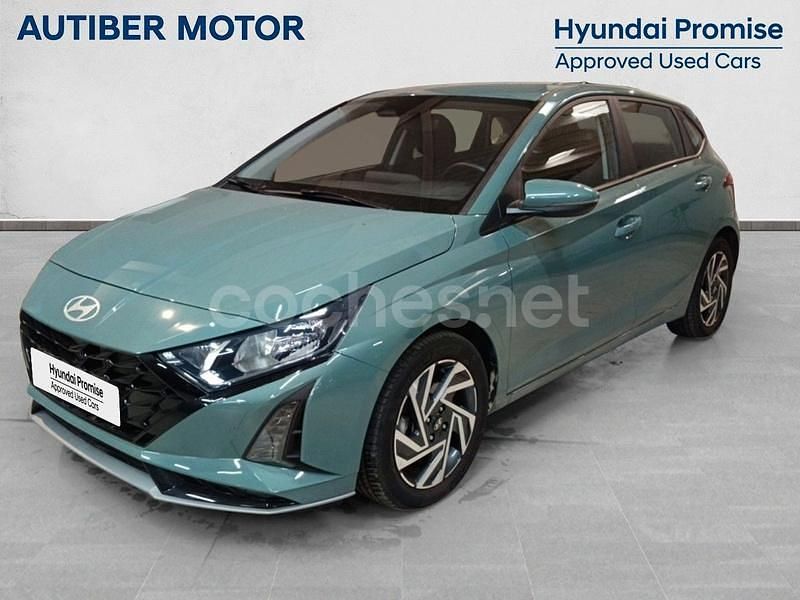 Verde Usado 2024 Hyundai i20 Berlina | 17.500 € (Precio justo) - Imagen 1/4