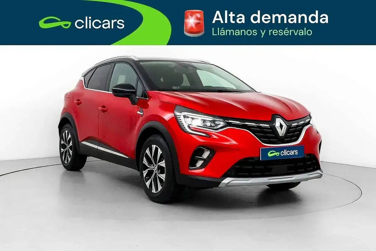 Usado Renault Captur Techno 91 CV (66 kW) 2024 Rojo SUV