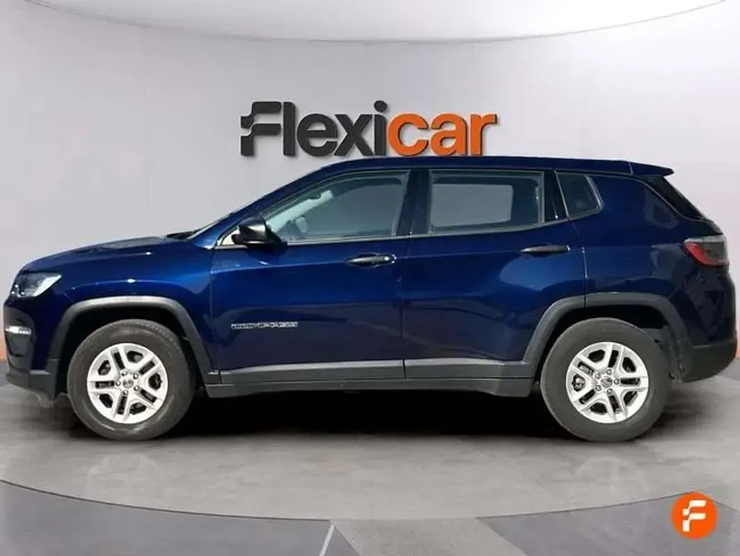 Käytetty Jeep Compass Sport 120 HP (88 kW) 2020 Sininen Katumaasturi