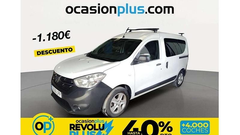 Usado Dacia Dokker Essentiel 95 CV (69 kW) 2021 Blanco Monovolumen