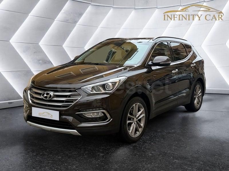 Usado Hyundai Santa Fe Style 200 CV (147 kW) 2017 Marrón SUV