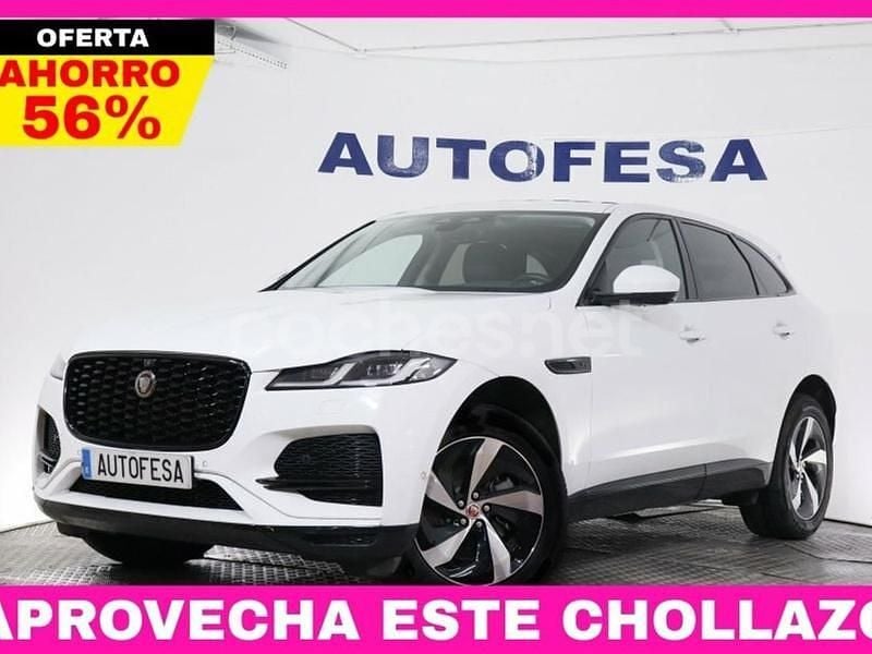 Blanco Usado 2021 Jaguar F-Pace SUV | 27.850 € (Precio justo) - Imagen 1/4