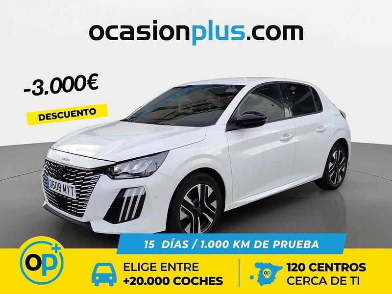 Usado Peugeot 208 Allure 100 CV (73 kW) 2025 Blanco Utilitario