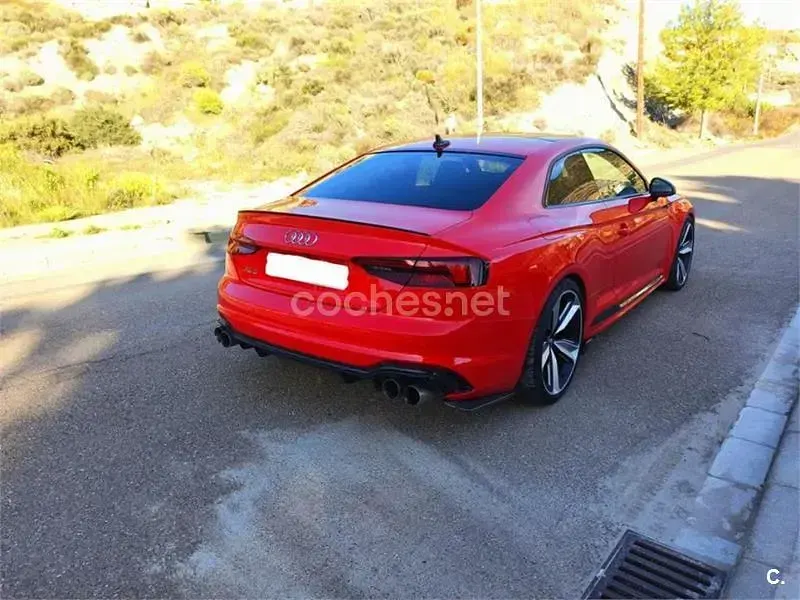 Usado Audi RS5 450 CV (330 kW) 2018 Rojo Coupe