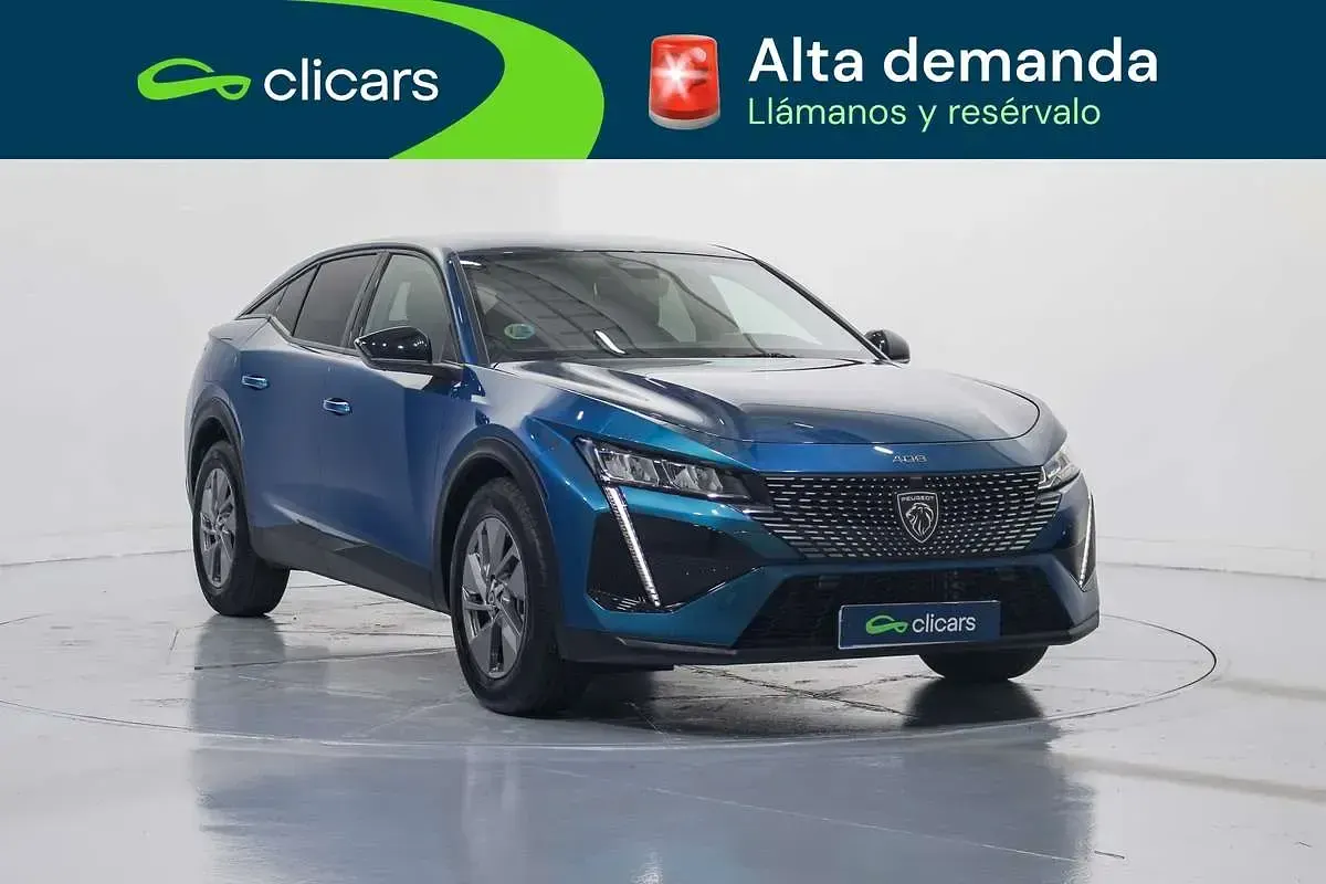Usado Peugeot 408 Allure 136 CV (100 kW) 2025 Azul SUV