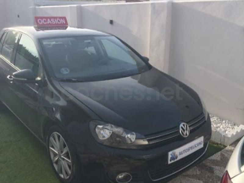 Usado VW Golf VI Sport 105 CV (77 kW) 2011 Negro Utilitario