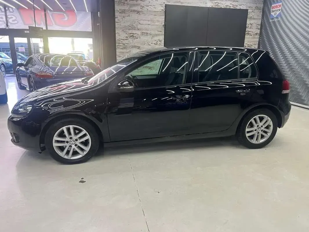 Usado VW Golf VI Sport 109 CV (80 kW) 2009 Negro Utilitario