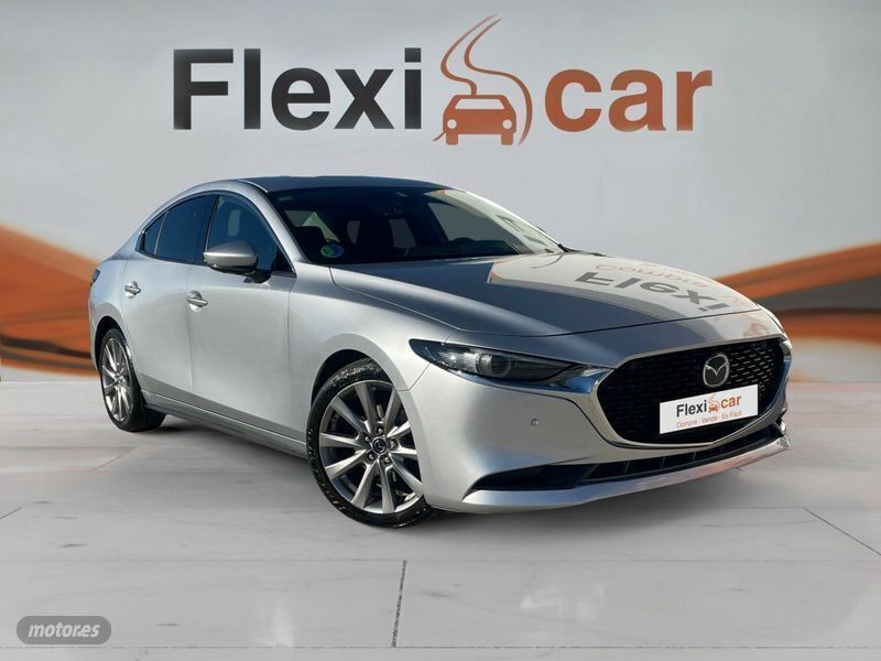 Gris Usado 2019 Mazda 3 Berlina | 21.980 € (Precio justo) - Imagen 1/4