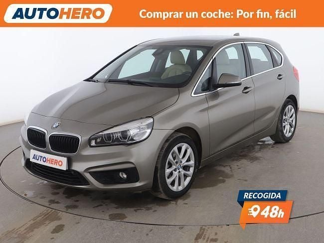 Beige Usado 2016 BMW 218 Active Tourer Advantage Monovolumen | 17.699 € (Precio justo) - Imagen 1/3