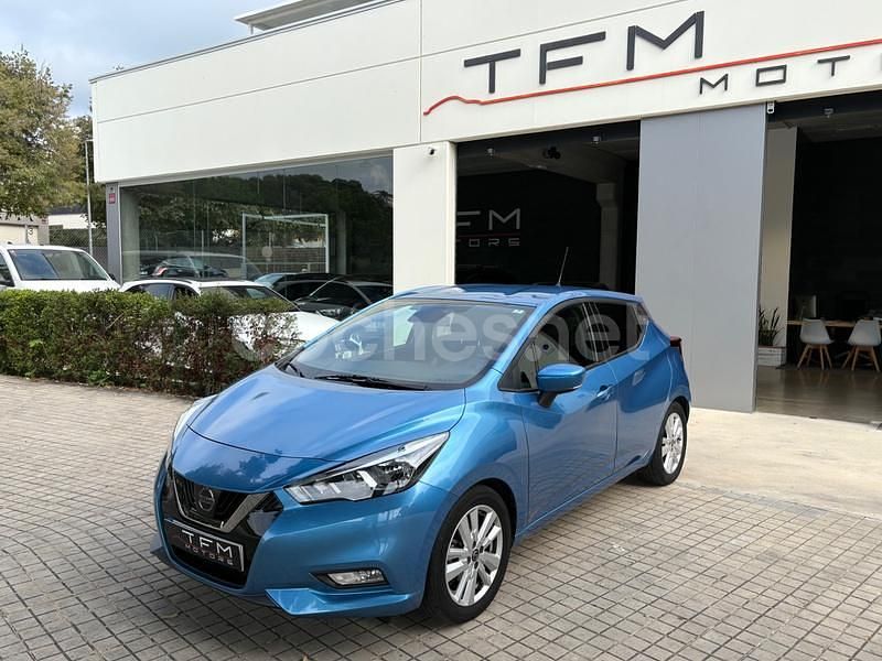 Azul Usado 2019 Nissan Micra Utilitario | 10.950 € (Precio justo) - Imagen 1/4