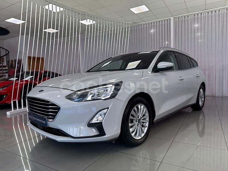 Blanco Usado 2022 Ford Focus Titanium Familiar | 13.990 € (Precio justo) - Imagen 1/4