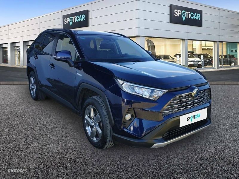 Usado Toyota RAV4 Hybrid Advance 222 CV (163 kW) 2019 Azul SUV