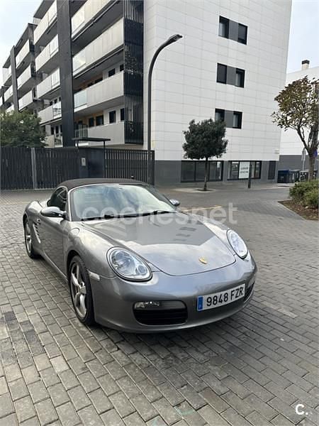 Gris / plata Usado 2008 Porsche Boxster Descapotable | 25.200 € (Precio justo) - Imagen 1/4
