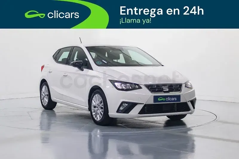 Usado Seat Ibiza FR 110 CV (80 kW) 2023 Blanco Utilitario