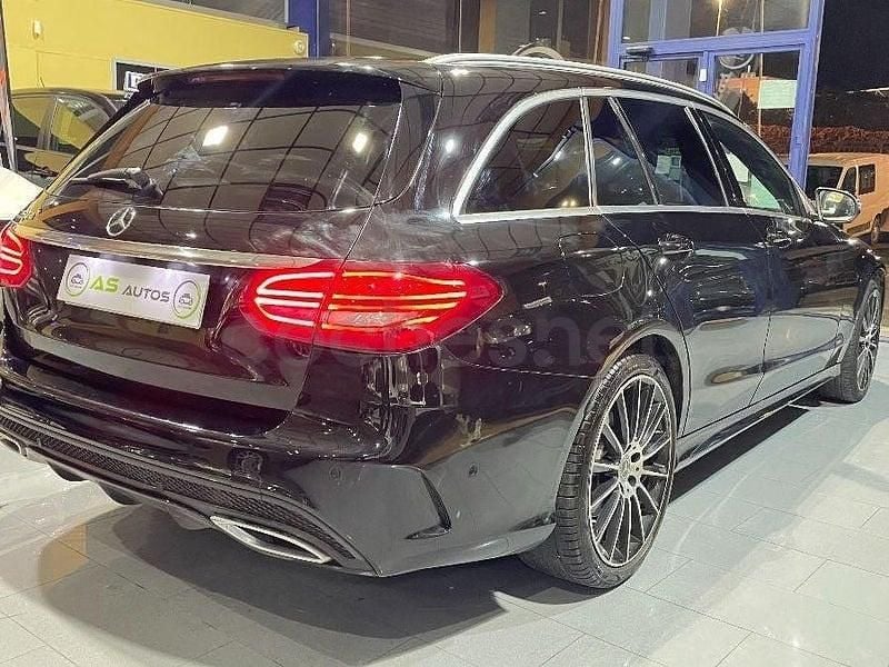 Usado Mercedes C250 204 CV (150 kW) 2017 Negro Familiar