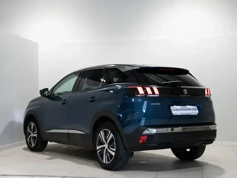 Brugt Peugeot 3008 Allure 225 HK (165 kW) 2022 Blå SUV
