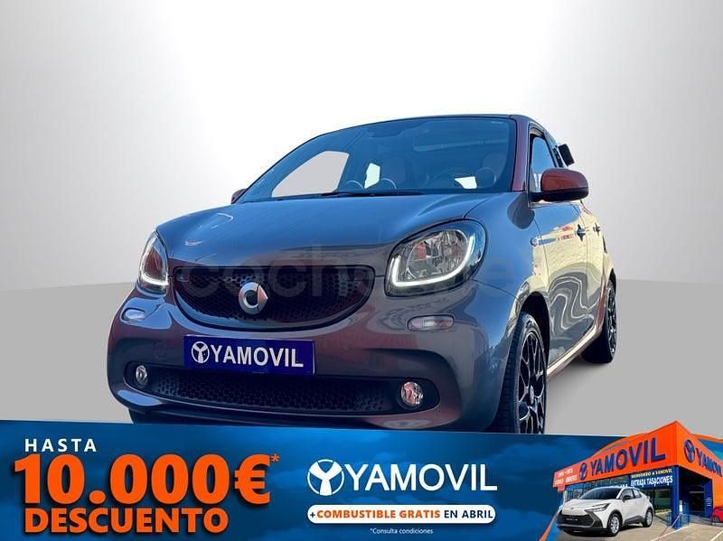 Usado Smart ForFour Passion 71 CV (52 kW) 2016 Gris / plata Utilitario