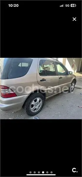 Usado Mercedes ML270 163 CV (119 kW) 2002 Beige SUV