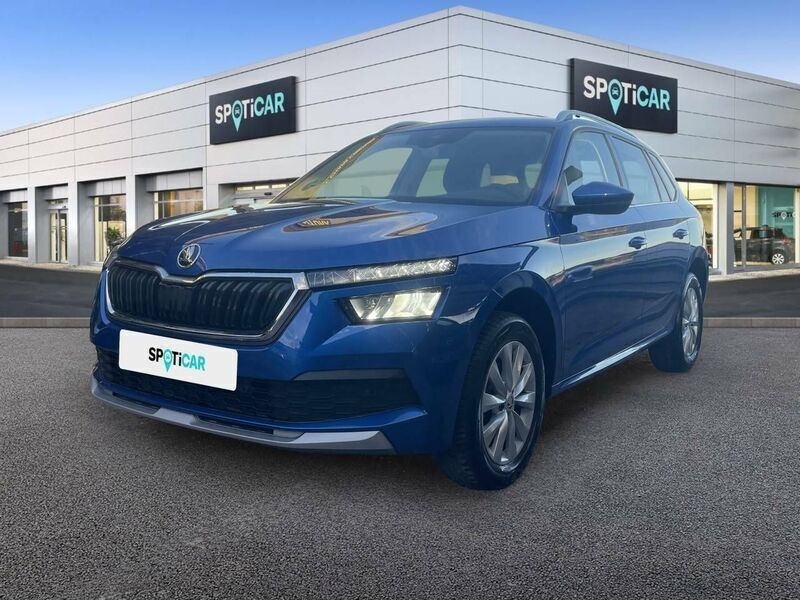 Azul Usado 2022 Skoda Kamiq Ambition SUV | 18.890 € (Precio justo) - Imagen 1/4