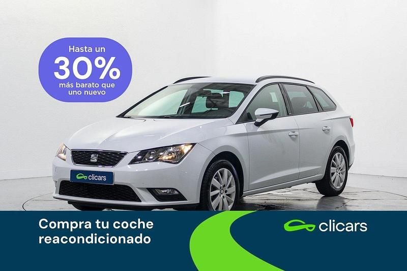 Blanco Usado 2016 Seat Leon Reference Familiar | 10.990 € (Precio justo) - Imagen 1/4