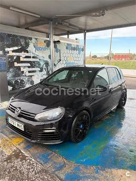 Usado VW Golf VI R 271 CV (199 kW) 2010 Negro Utilitario