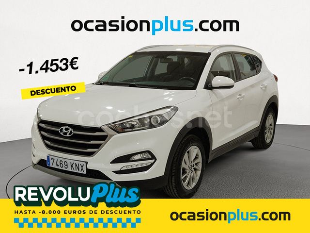 Blanco Usado 2018 Hyundai Tucson SUV | 15.490 € (Precio justo) - Imagen 1/4