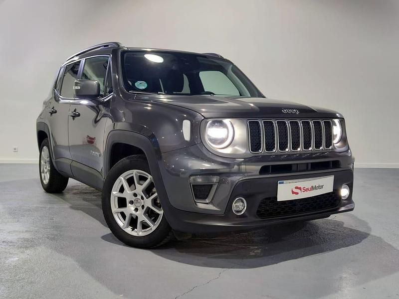 Gris / plata Usado 2021 Jeep Renegade Limited SUV | 17.499 € (Precio justo) - Imagen 1/4
