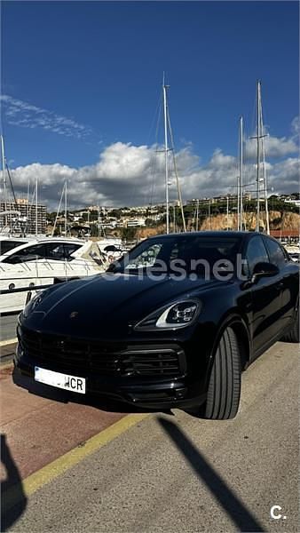 Negro Usado 2021 Porsche Cayenne E-Hybrid Coupe Coupe | 64.900 € - Imagen 1/4