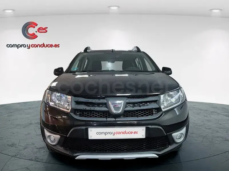 Usado Dacia Sandero Stepway 90 CV (66 kW) 2013 Negro Berlina