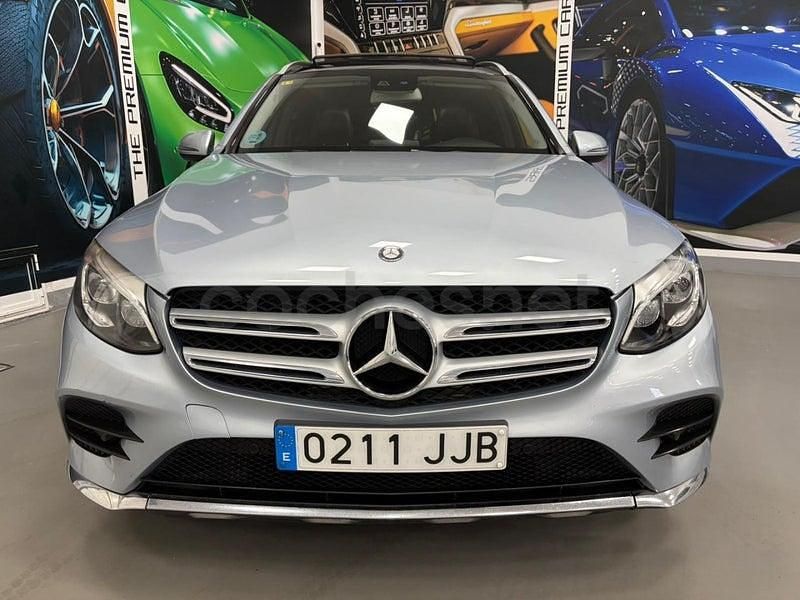 Usado Mercedes GLC220 170 CV (125 kW) 2016 Azul SUV