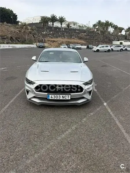 Usado Ford Mustang GT 450 CV (330 kW) 2019 Gris / plata Coupe
