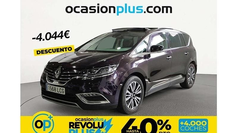 Usado Renault Espace Initiale Paris 200 CV (147 kW) 2019 Negro Monovolumen