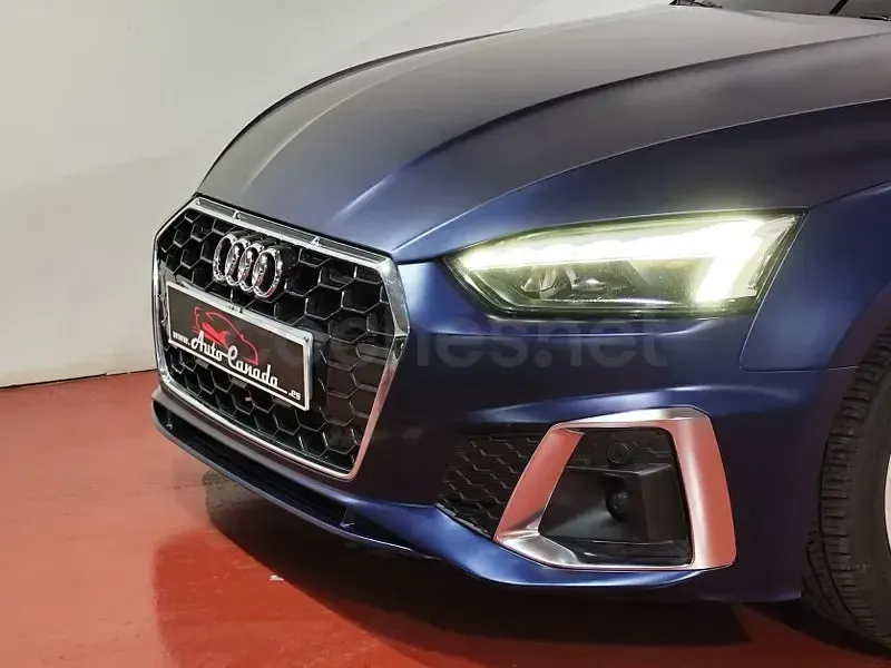 Usado Audi A5 Cabriolet S-Line 163 CV (119 kW) 2020 Azul Descapotable
