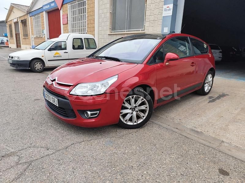 Usado Citroën C4 110 CV (80 kW) 2009 Granate Berlina