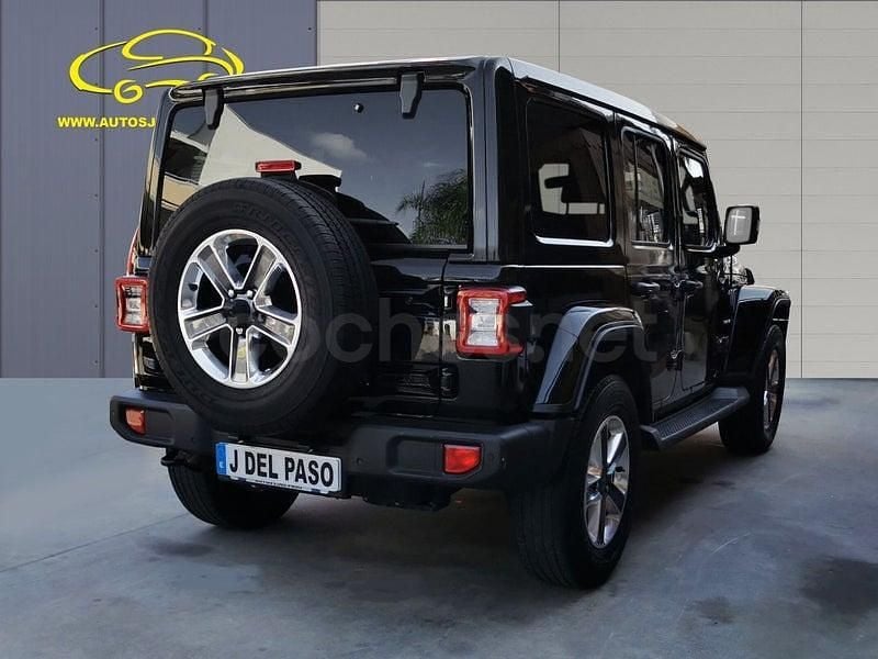 Usado Jeep Wrangler Sahara 200 CV (147 kW) 2020 Negro SUV