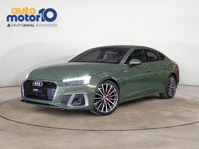 Usado Audi A5 Sportback S-Line 190 CV (139 kW) 2020 Verde Utilitario